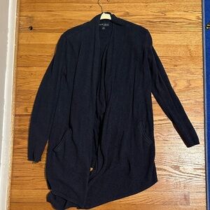 Barefoot Dreams CozyChic Lite Deep Blue Cardigan